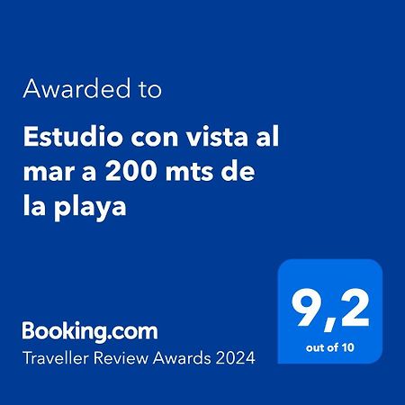 Estudio Con Vista Al Mar A 200 Mts De La Playa Benalmádena Exterior foto